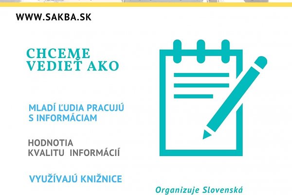 Prieskumu informačnej gramotnosti mládeže