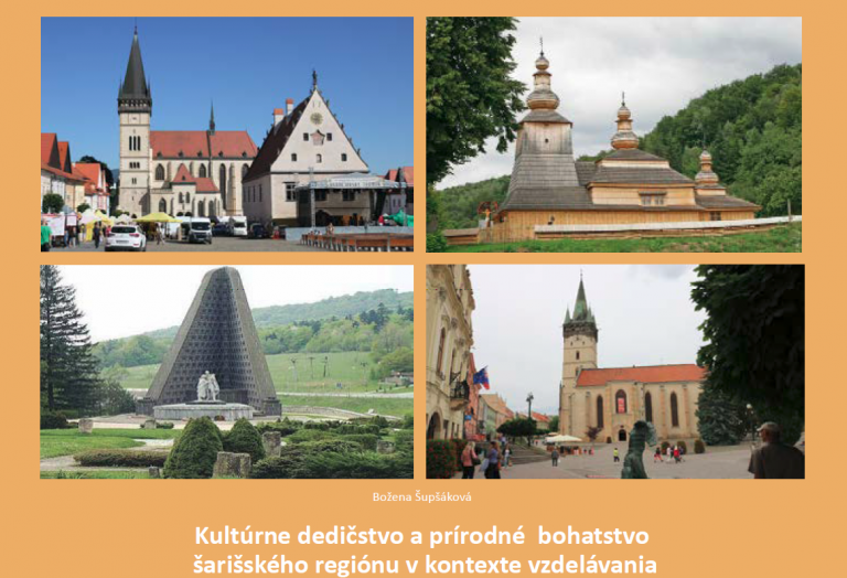 Kultúrne dedičstvo a prírodné bohatstvo šarišského regiónu v kontexte vzdelávania