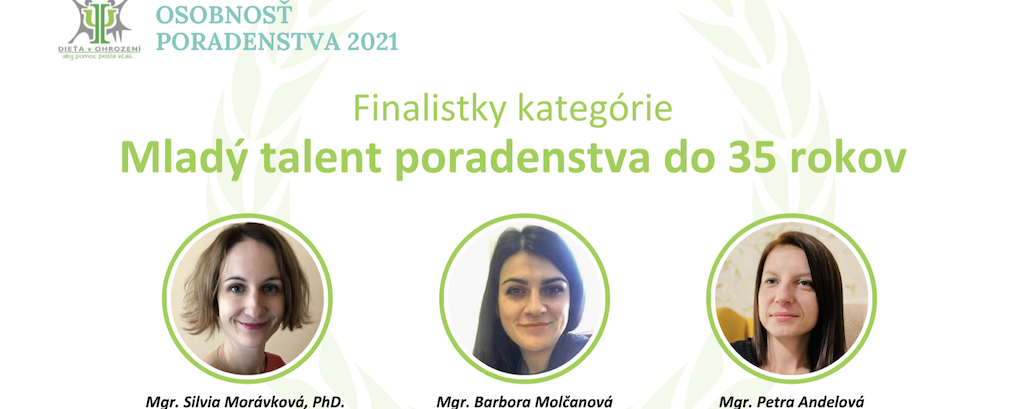 Naša absolventka psychológie finalistkou kategórie Mladý talent poradenstva