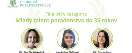 Naša absolventka psychológie finalistkou kategórie Mladý talent poradenstva