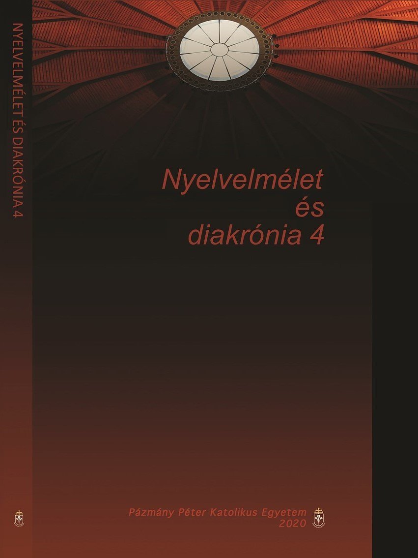 Nyelvelmélet és diakrónia 4 [Theoretical linguistics and diachrony 4]