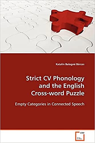 Strict CV phonology and the English cross-word puzzle