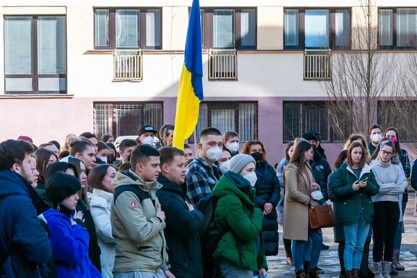 Podpora pre Ukrajinu prichádza aj od študentov a zamestnancov Katolíckej univerzity