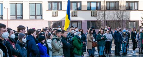 Podpora pre Ukrajinu prichádza aj od študentov a zamestnancov Katolíckej univerzity