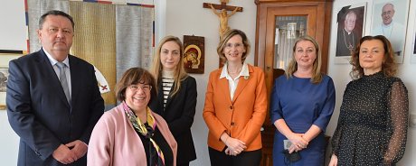 Návšteva Veľvyslankyne Talianskej J. E. Catherine Flumiani na PF KU v Ružomberku