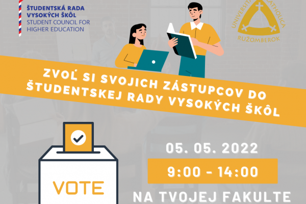 Voľby do Študentskej rady vysokých škôl na KU v Ružomberku