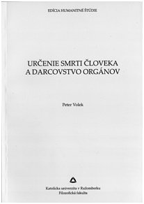 Určenie smrti človeka a darcovstvo orgánov