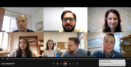 Online meeting of the partners of the international KNOWLO project