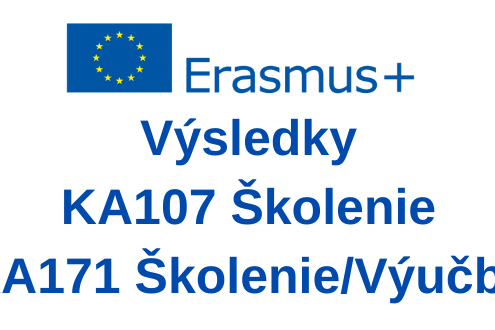 Oznámenie o výsledku výberového konania - Erasmus+ mobilita zamestnancov KA107 a KA171 2022/2023