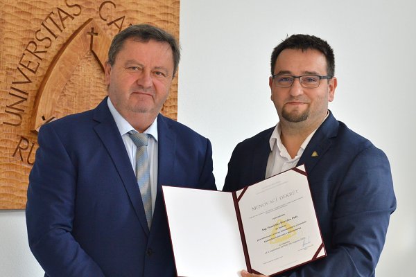 KU v Ružomberku má nového prorektora pre rozvoj, informatizáciu a inovácie