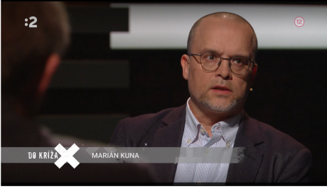 Docent Marian Kuna v diskusnej relácii RTVS