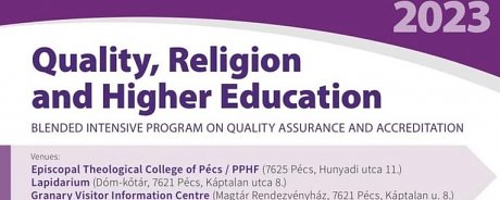 Blended Intensive Program on Quality Assurance and Accreditation 2023