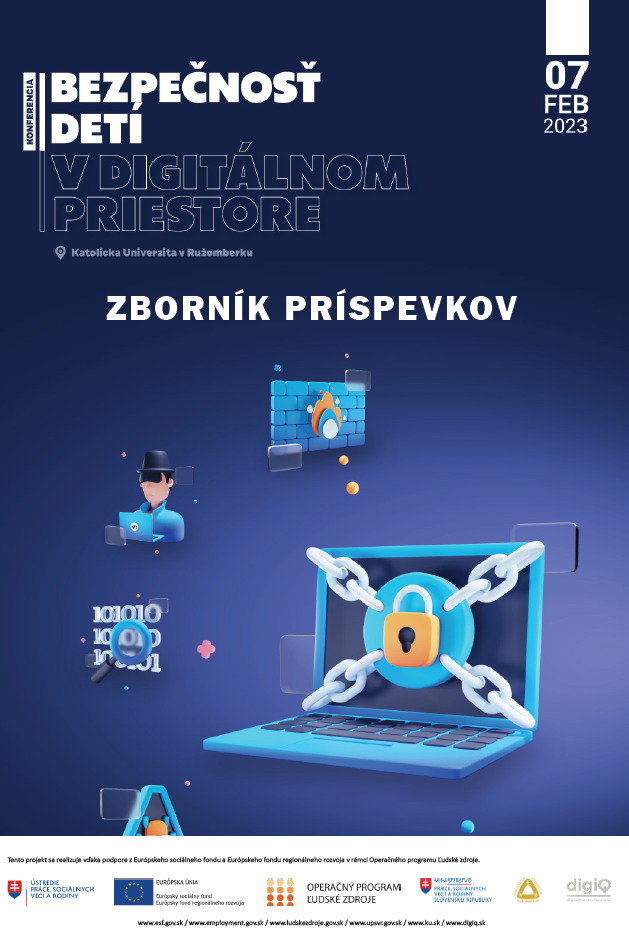 BEZPEČNOSŤ DETÍ V DIGITÁLNOM PRIESTORE