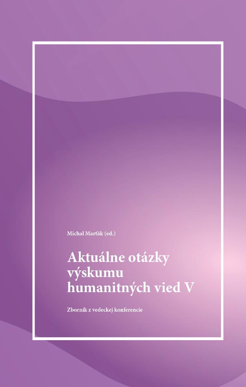 Aktuálne otázky výskumu humanitných vied V