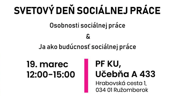 Svetový deň sociálnej práce 2024