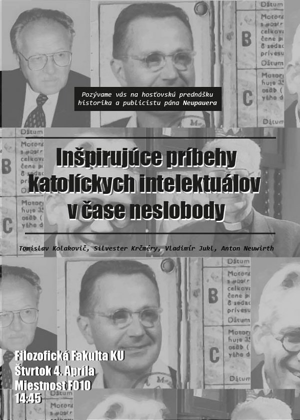 Inšpirujúce príbehy katolíckych intelektuálov v čase neslobody