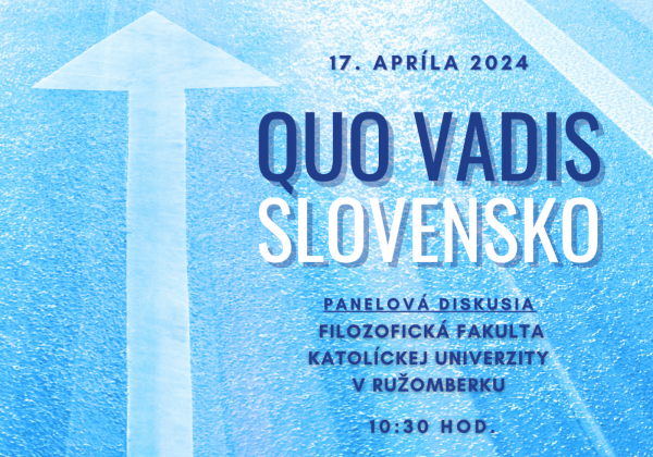 Quo vadis Slovensko?