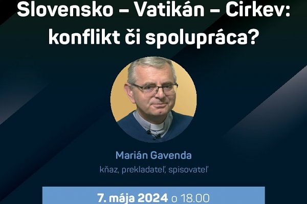 Teologický večer na tému „Slovensko-Vatikán-Cirkev: konflikt či spolupráca?“