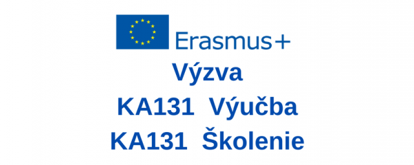 Výzva: mobilita zamestnancov Erasmus+ KA131