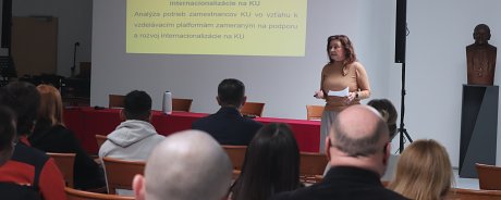 Predstavili plán internacionalizácie Katolíckej univerzity v Ružomberku