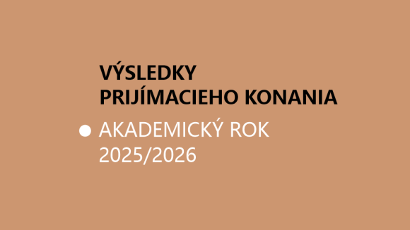 Výsledky prijímacieho konania 2025/2026