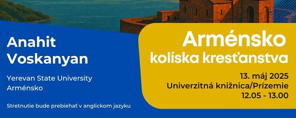 Arménsko - kolíska kresťanstva