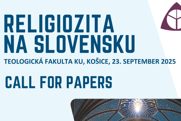 Vedecká konferencia „Religiozita na Slovensku“
