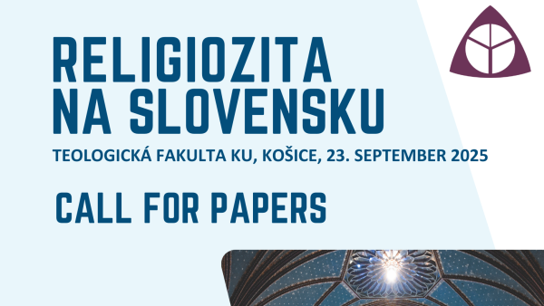 Vedecká konferencia „Religiozita na Slovensku“