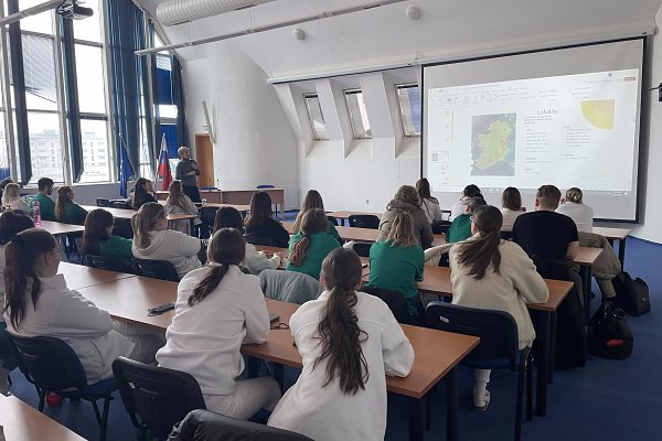 Náborová kampaň írskej spoločnosti Care Choice Nursing Home Group na Katolíckej univerzite v Ružomberku