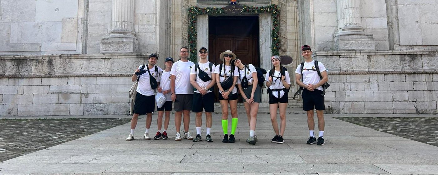Naši študenti na „Il Camino di San Francesco“