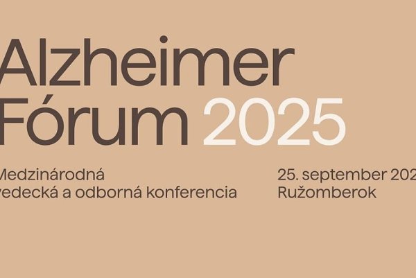 Pozvánka na medzinárodnú vedeckú a odbornú konferenciu Alzeimer Fórum 2025