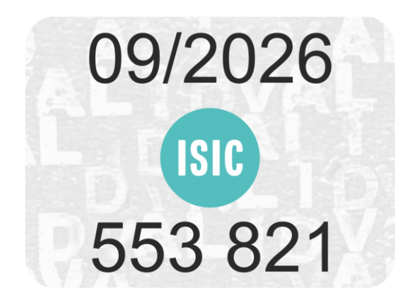 Prolongačné známky ISIC pre študentov vyšších ročníkov