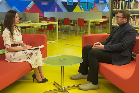 Kolega Ján Hrkút o kritickom myslení pre Mestskú televíziu Ružomberok