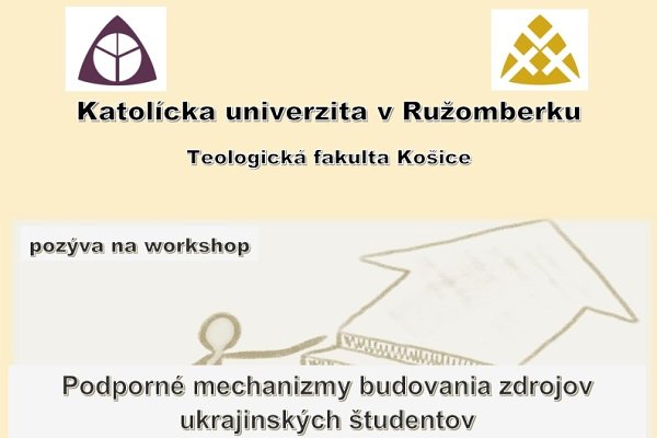 Workshop: Podporné mechanizmy budovania zdrojov ukrajinských študentov