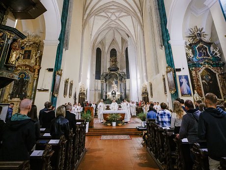 Ekumenické Veni Sancte na TF KU 2025