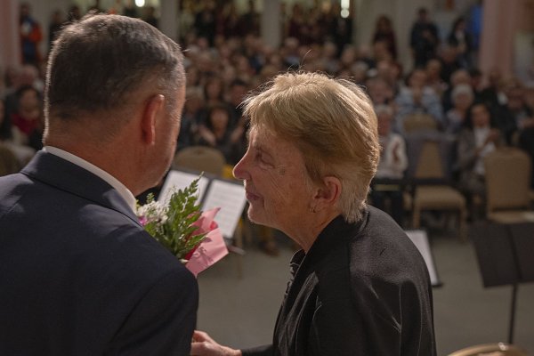 Hudobný skladateľ Pavol Krška ocenený Pamätnou medailou KU