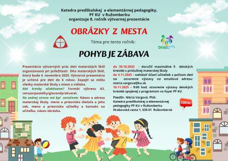 Obrázky z mesta 2025 8. ročník výtvarnej prezentácie