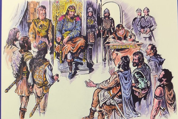 TAJOMSTVO ZOBORSKÉHO KLÁŠTORA – Príbeh svätého Gorazda v ilustráciách