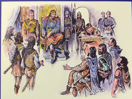 TAJOMSTVO ZOBORSKÉHO KLÁŠTORA – Príbeh svätého Gorazda v ilustráciách