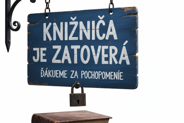 Zatvorená knižnica 21.10.2025