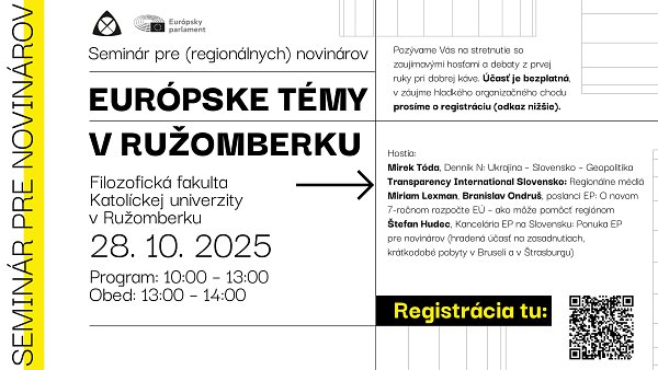 Európske témy v Ružomberku