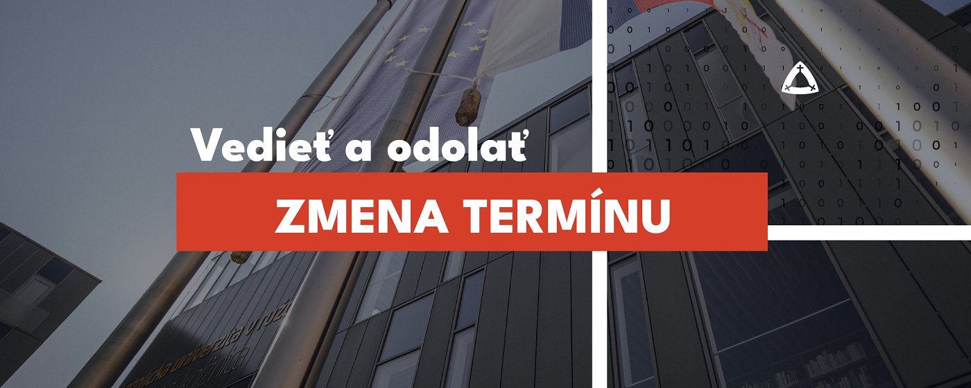 Dôležitá informácia ku konferencii Vedieť a odolať - zmena termínu