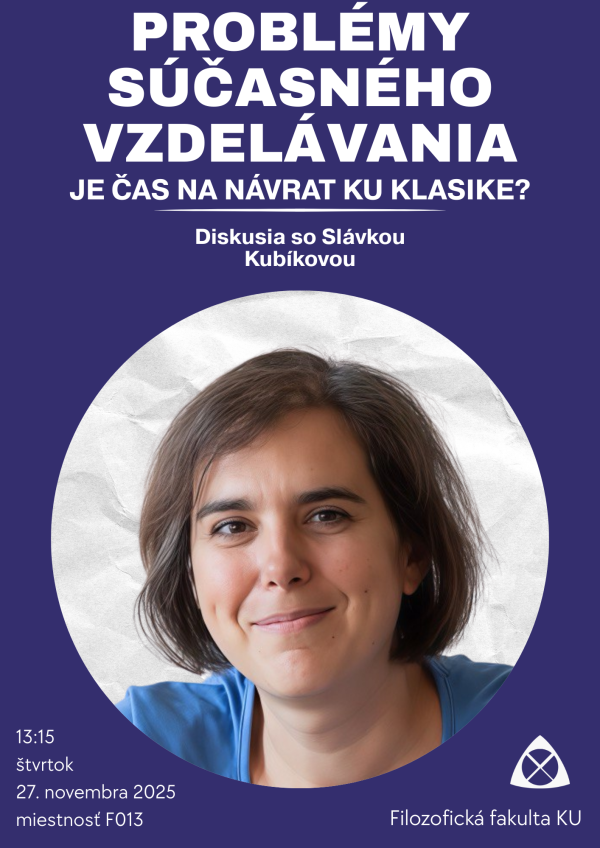 Problémy súčasného vzdelávania - Je čas na návrat ku klasike?