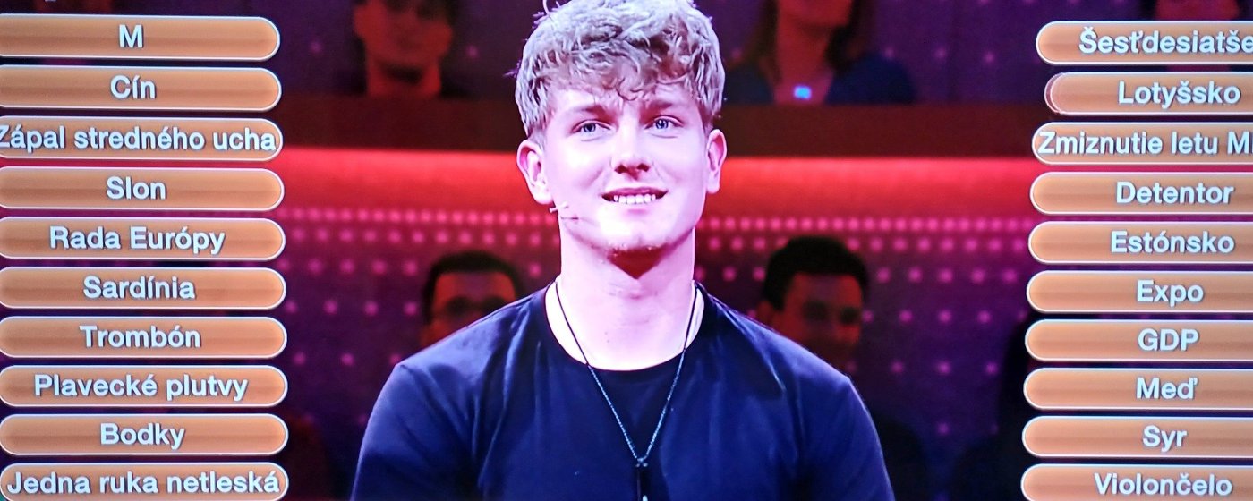 Jozef Pisarčík najmúdrejším spomedzi všetkých študentov na Slovensku