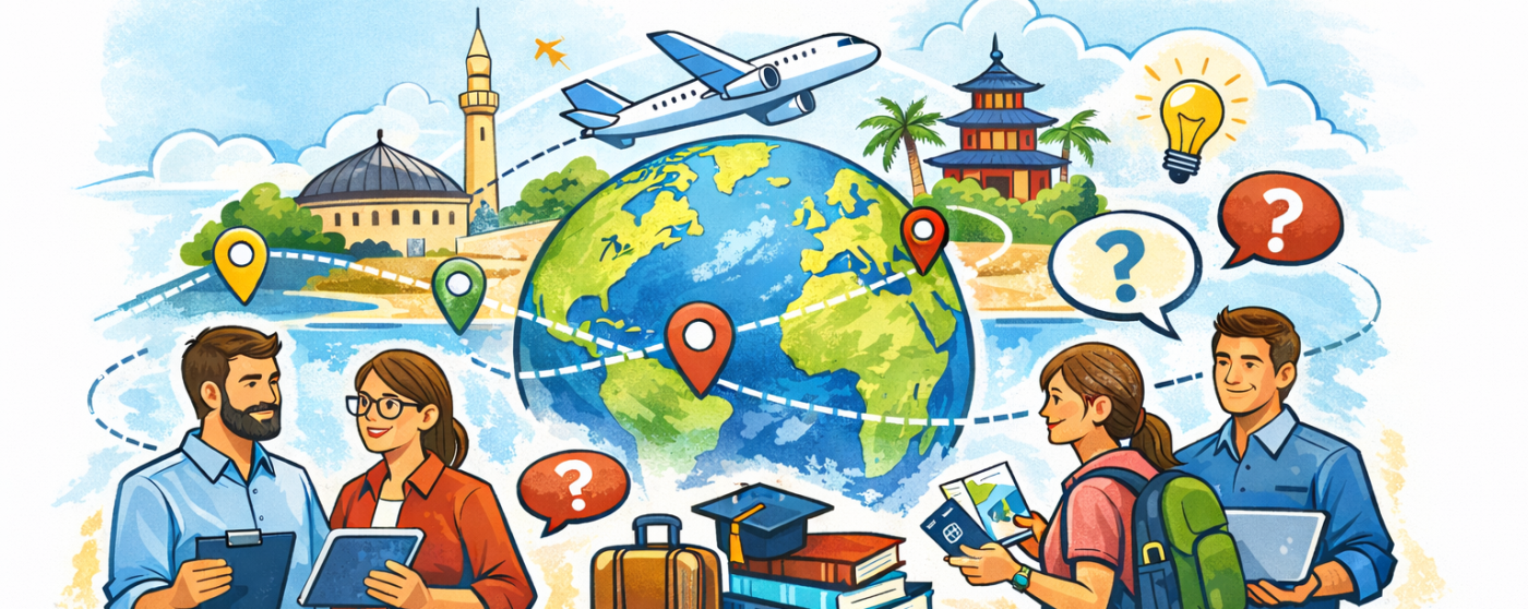 Ako na medzinárodné mobility mimo EÚ – možnosti, pravidlá, prax