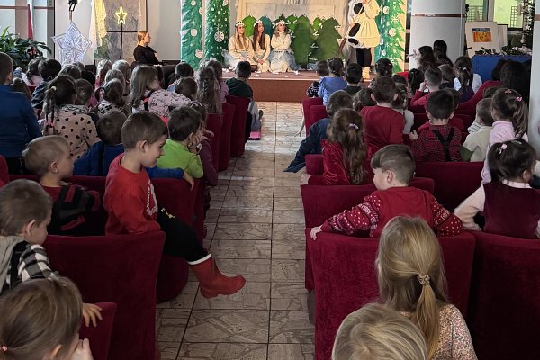 Divadelné predstavenie pre deti z materských škôl v Ružomberku