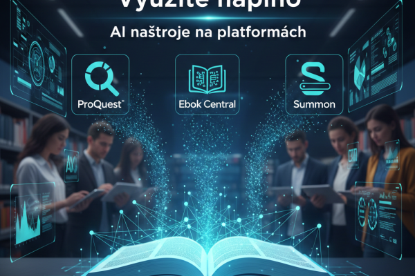 Využite naplno AI nástroje na platformách ProQuest, Ebook Central a Summon