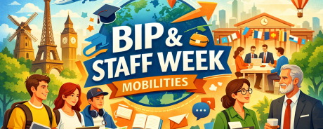 Mimoriadna výzva Erasmus+ BIP mobility a Staff Week