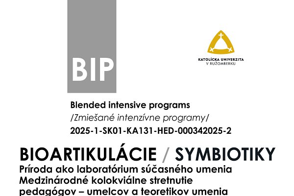 Katolícka univerzita pripravuje medzinárodné kolokviálne stretnutie odborníkov v rámci Erasmus intenzívneho programu.