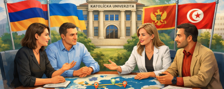 Nové príležitosti pre spoluprácu: KU hostila partnerov z Arménska, Ukrajiny, Čiernej Hory a Tuniska